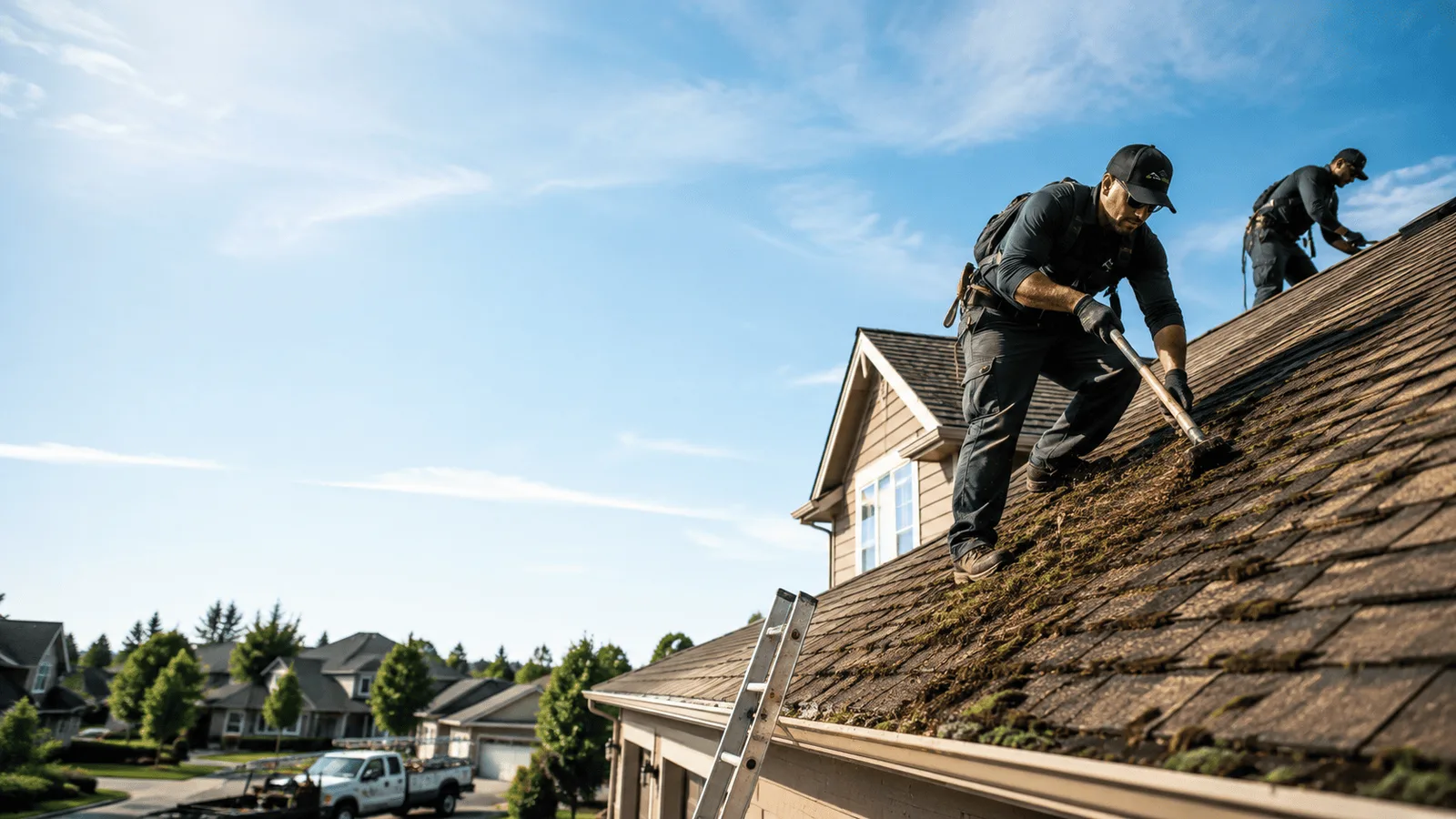 Roof Moss Removal in Chattanooga, OK near me